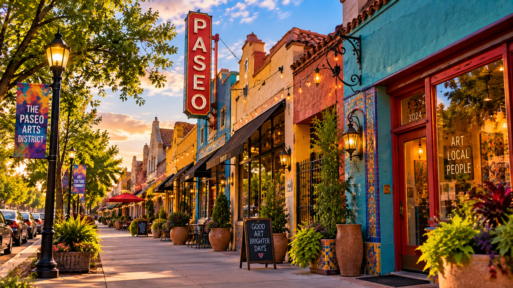 The Paseo Arts District